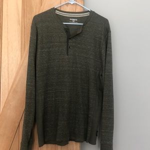 Express long sleeve waffle tee!